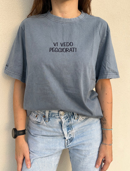 VI VEDO PEGGIORATI!